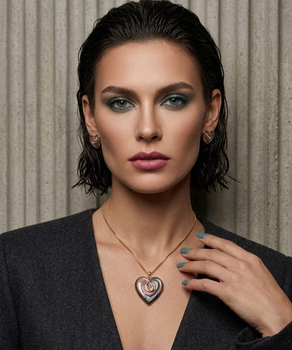 The Enchanted Rose Heart Locket