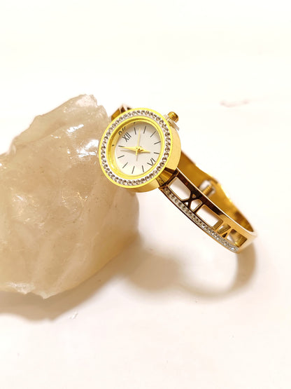 Genesis Couture: The Roman Luxe Bangle Watch